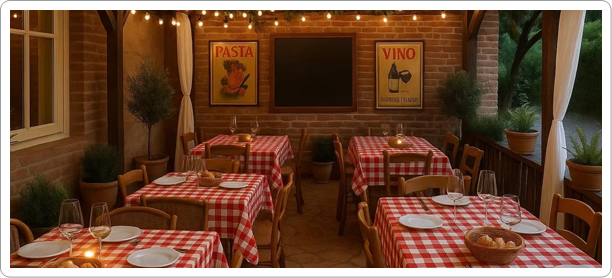 Terrasse vom Restaurant