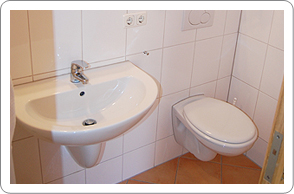 WC oben